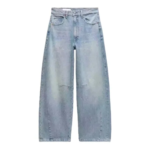 Zara Jeans - Light Wash Barrel