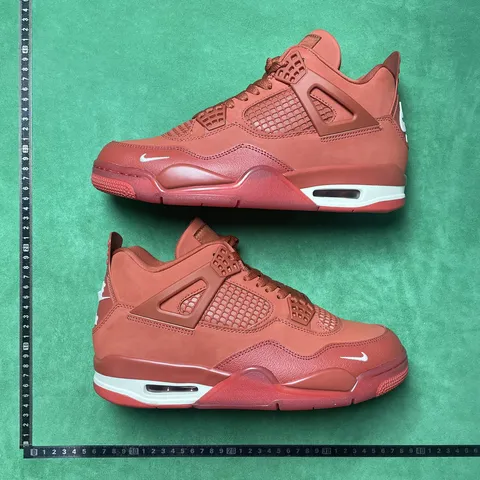 Nigel Sylvester x Jordan Air Jordan 4 OG - Red Suede, PB Batch