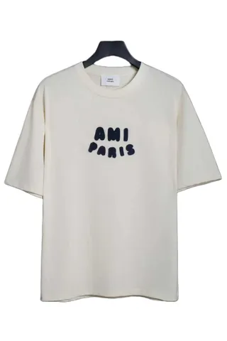 Ami Tee - Cream Ami Paris