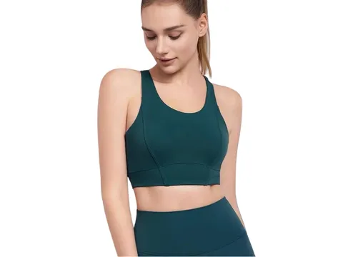 Alo Vest - Teal Bra