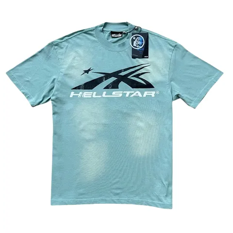 Hellstar Tee - Aqua Logo