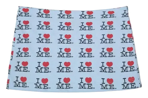 Ashley William Short Skirt - I Heart Me Print