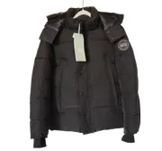 Canada Goose Quilted Jacket - Brown Hooded