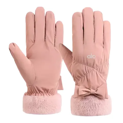 Alo Gloves - Pink Winter Gloves