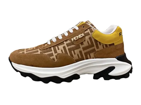Fendi Shoes - Brown FF Runner