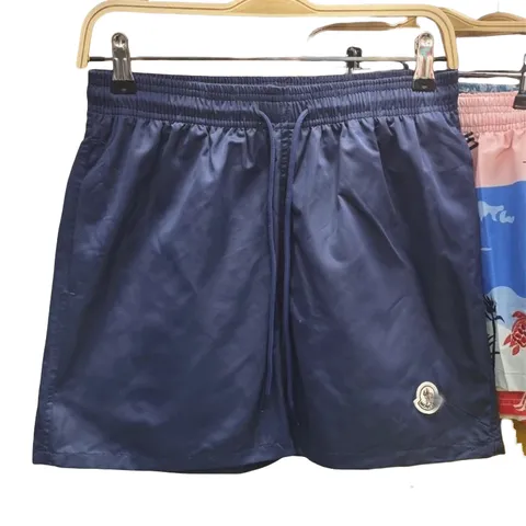 Moncler Shorts - Navy Swim, Quick-Dry