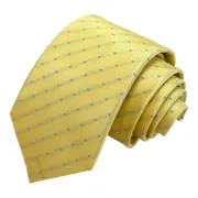 Hermes Tie - Yellow H Tie