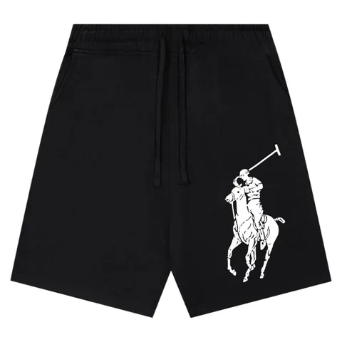 Ralph Lauren Shorts - Black Big Pony