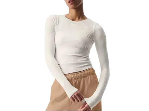 Alo Long Tee - Ivory Fitted