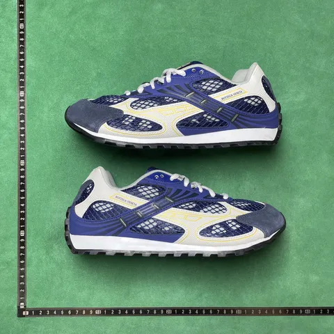 Bottega Veneta Orbit - Blue & Cream