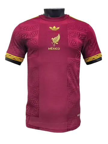 2526 Season Mexico Special Edition Jersey Player Version - Burgundy Special