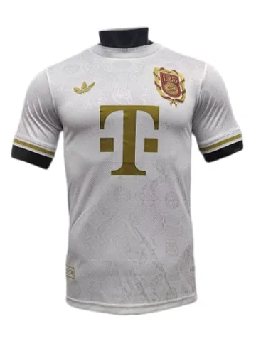 Bayern Munich 125th Anniversary White Jersey Player Edition