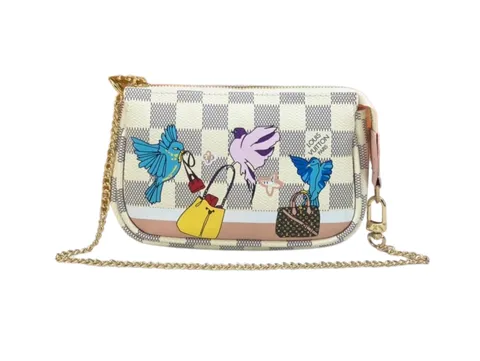 Louis Vuitton Bag - Damier Azur Print Pochette
