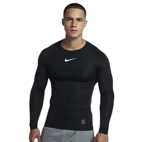 Nike Long Tee - Black Compression