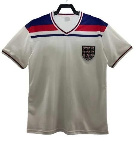 1982 season England Home retro Fan version - Grey