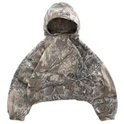 Forest Patern Oversized Hoodie