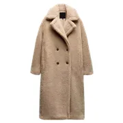 Zara Coat - Camel Teddy Coat