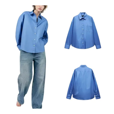 Zara Shirt - Blue Oxford