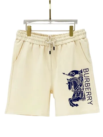 Burberry Shorts - Cream Knight Print