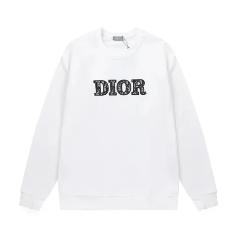 Dior Hoodie - White Logo