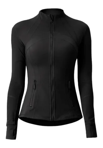Alo Coat - Black Fitted Zip