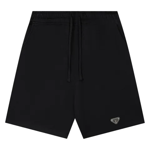 Prada Shorts - Black Triangle, Cotton