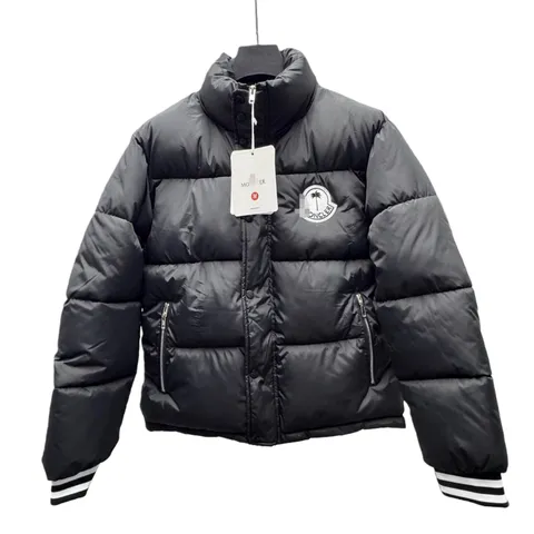 Moncler Quilted Jacket - Black Stripe Cuff
