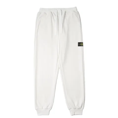 Stone Island Pants - White Jogger