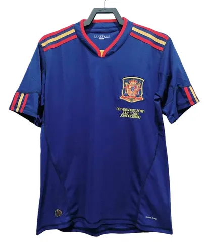 2010 season Spain away retro Fan version - Blue