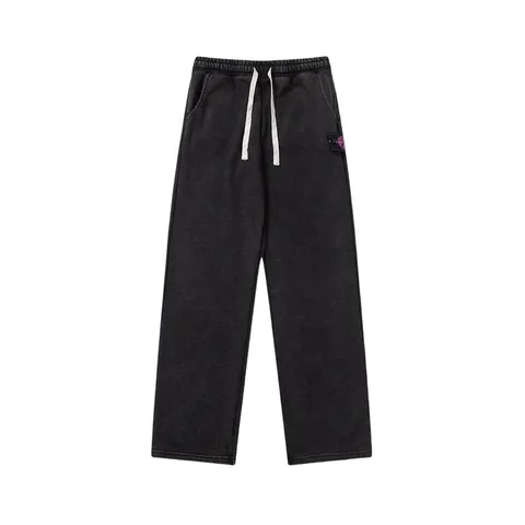 Stone Island Pants - Charcoal Wide-Leg
