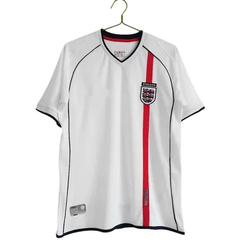 02 season England home Retro Fan version
