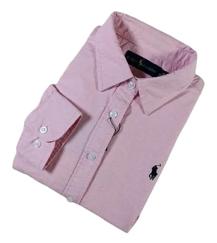 Ralph Lauren Polo Shirt - Pink Oxford