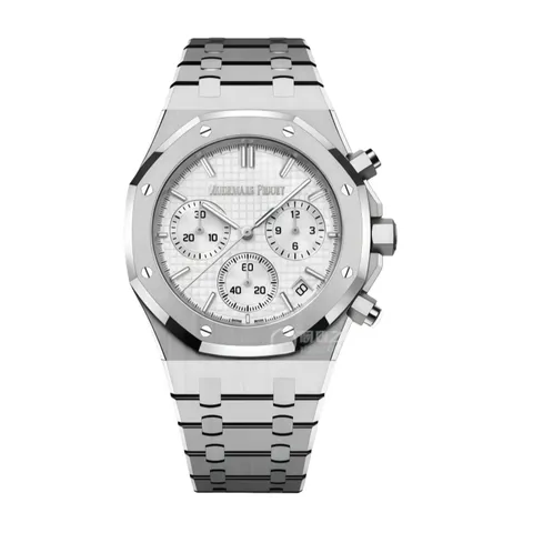 Audemars Piguet - Steel White Chronograph