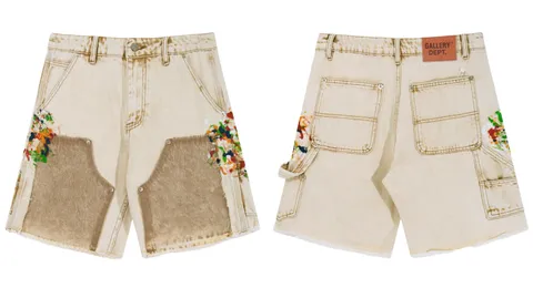 Gallery Dept Shorts - Cream Painted Carpenter