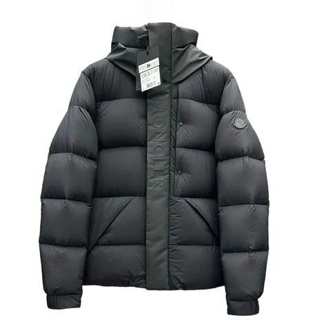 Moncler Down Jacket - Charcoal Hooded