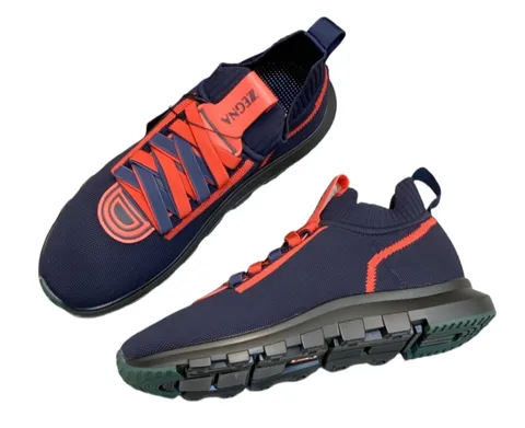 Zegna Shoes - Navy & Orange