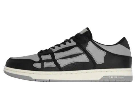 Amiri Shoes - Black & Grey Skel