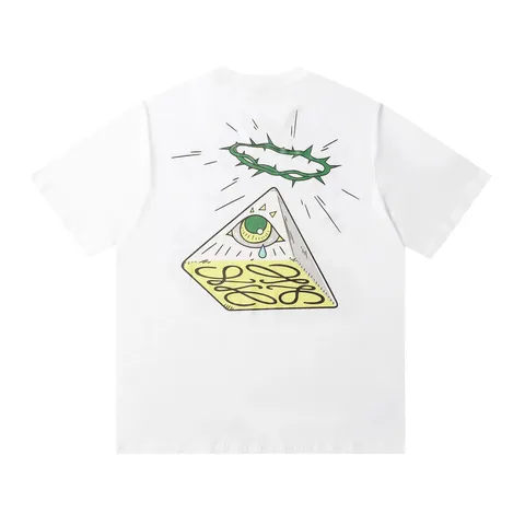 Loewe Tee - White Eye Print