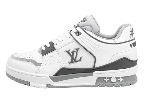 LV Sneakers - White & Grey Trainer