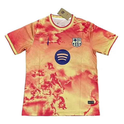 Football Jersey - Barcelona Orange Special