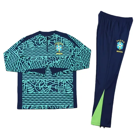 2425 Brazil Lake Blue Training suit set