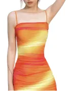 I.AM.GIA Dress - Orange Ombre Dress