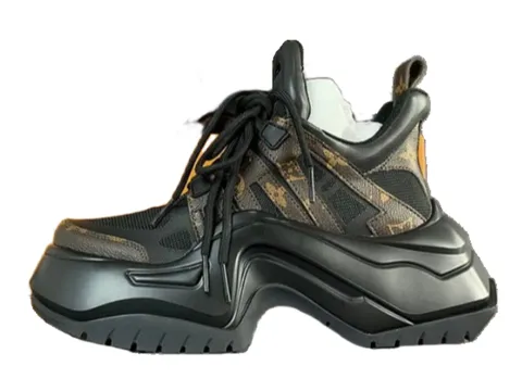 LV Shoes - Black Archlight