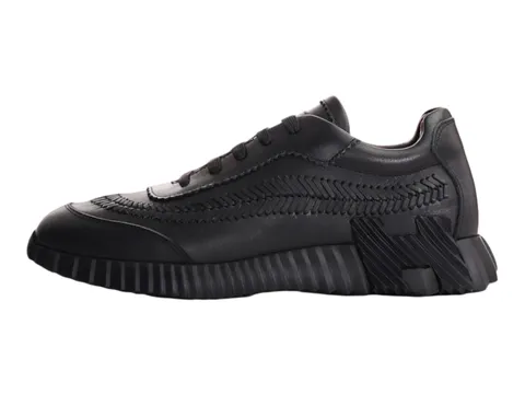 Hermes Shoes - Black Leather