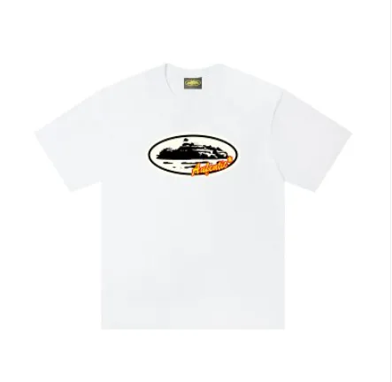 Corteiz Tee - White Flame Alcatraz