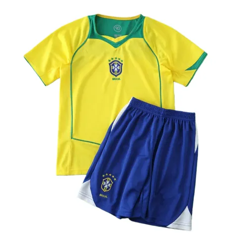 2004 Brazil home retro Kids kit