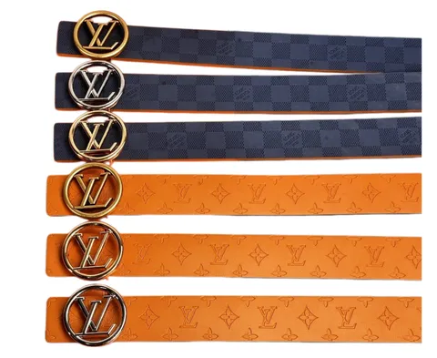 LV Belt - Circle LV Multi-Colour