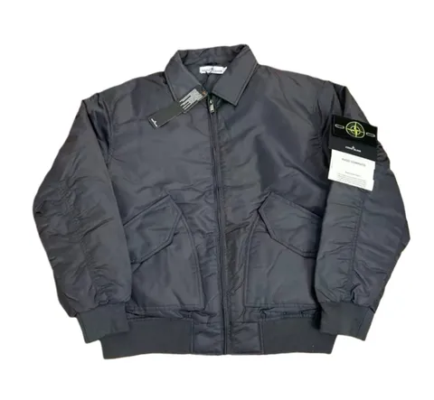 Stone Island Quilted Jacket - Navy Quilted
