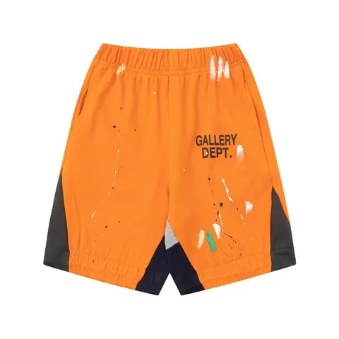 Gallery Dept Shorts - Orange Paint