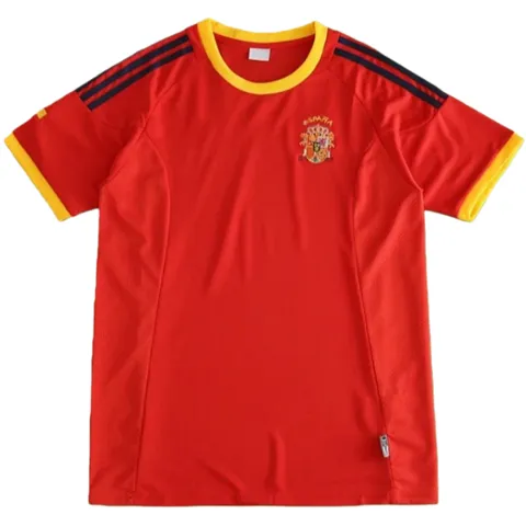 2002 season Spain home retro Fan version